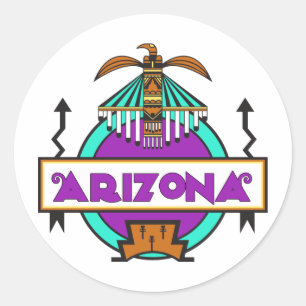 Thunderbird Shield Ronde Sticker