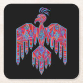 Thunderbird Southwest Art Native American symbool Kartonnen Onderzetters (Voorkant)