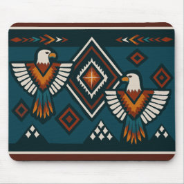 Thunderbird Spirit Tribal Pattern Muismat