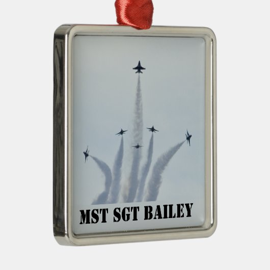 Thunderbird Split Formation Metalen Ornament (Rechts)