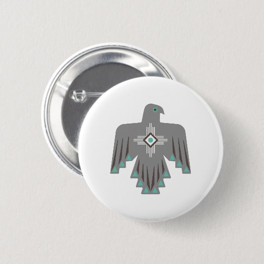 Thunderbird Symbol Ronde Button 5,7 Cm (Voorkant /achterkant)