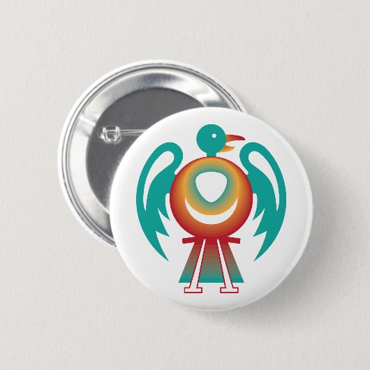 Thunderbird V2 Ronde Button 5,7 Cm (Voorkant /achterkant)