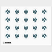 Thunderbird V2 Ronde Sticker (Vel)