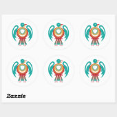 Thunderbird V2 Ronde Sticker (Vel)