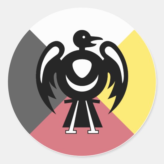 Thunderbird V2 Ronde Sticker (Voorkant)
