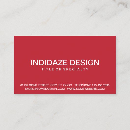 Thunderbird V2 Visitekaartje (Achterkant)