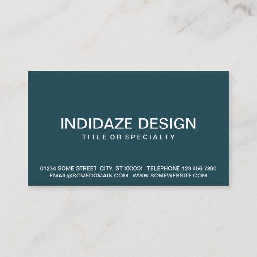 Thunderbird V2 Visitekaartje (Achterkant)