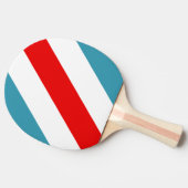 Thunderbird Vet Gestreepte Tafeltennisbatje (Zijkant)