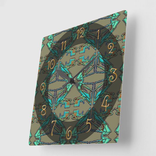 Thunderbird Vierkante Klok (Hoek)