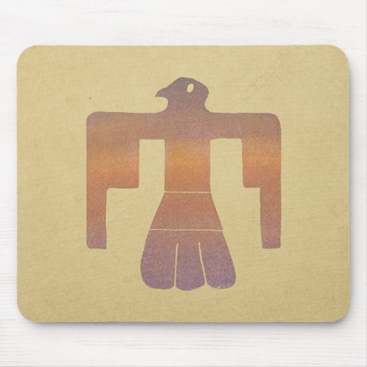 Thunderbird Waterverf Muismat (Voorkant)