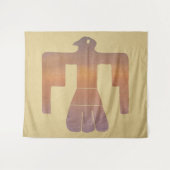 Thunderbird Waterverf Wandkleed (Voorkant (horizontaal))