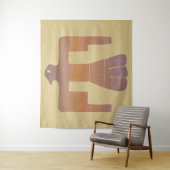 Thunderbird Waterverf Wandkleed (In situ)