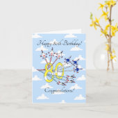 Thunderbirds 80th - Verjaardag Kaart Blue Sky (Gele Bloem)