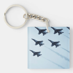 Thunderbirds F-16 vliegshow Sleutelhanger