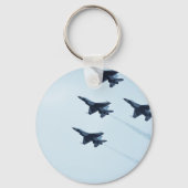 Thunderbirds F-16 vliegshow Sleutelhanger (Achterkant)
