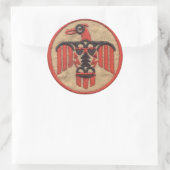 THUNDERBIRDS RONDE STICKER (Tas)