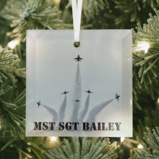 Thunderbirds Split Formaties Glas Ornament
