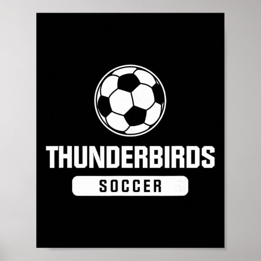 Thunderbirds Voetbal voor Basisonderwijs, Middelba Poster (Voorkant)