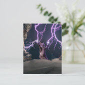 Thunderbolkat Briefkaart (Staand voorkant)