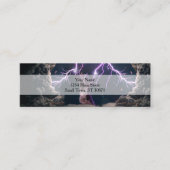 Thunderbolkat Mini Visitekaartje (Voorkant)