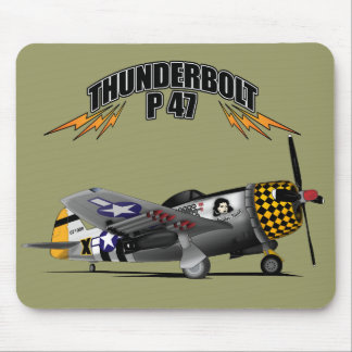 Thunderbolt P47 Mousepad Muismat