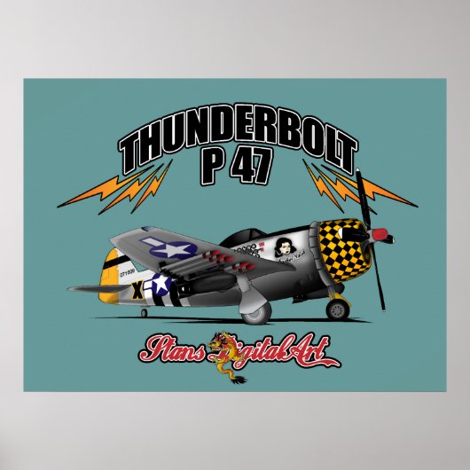 ThunderBolt P47 Poster (Voorkant)