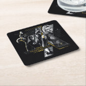 Thunderbolts* | Groepsstrip Kartonnen Onderzetters (Schuin)