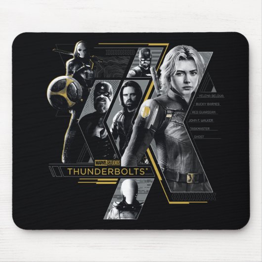 Thunderbolts* | Groepsstrip Muismat (Voorkant)