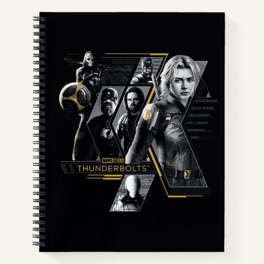 Thunderbolts* | Groepsstrip Notitieboek (Voorkant)