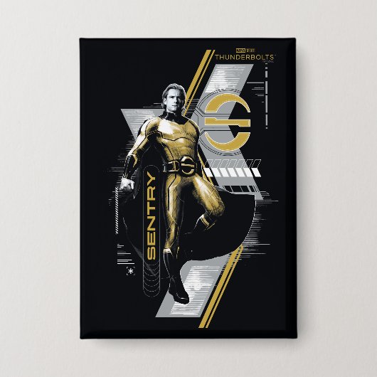 Thunderbolts* | Sentry Karakter Grafisch Button (Voorkant)