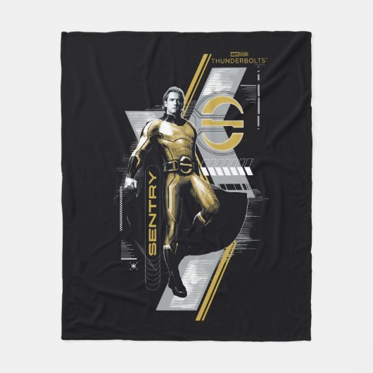 Thunderbolts* | Sentry Karakter Grafisch Fleece Deken (Voorkant)