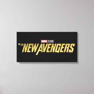 Thunderbolts* *The New Avengers Logo Canvas Afdruk
