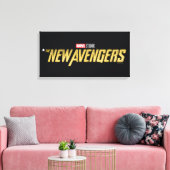 Thunderbolts* | *The New Avengers Logo Canvas Afdruk (Insitu (Woonkamer))