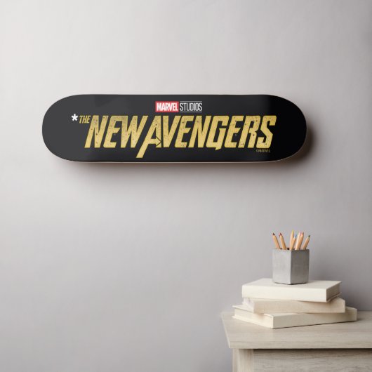 Thunderbolts* | *The New Avengers Logo Persoonlijk Skateboard (Muurkunst (Horizontaal))