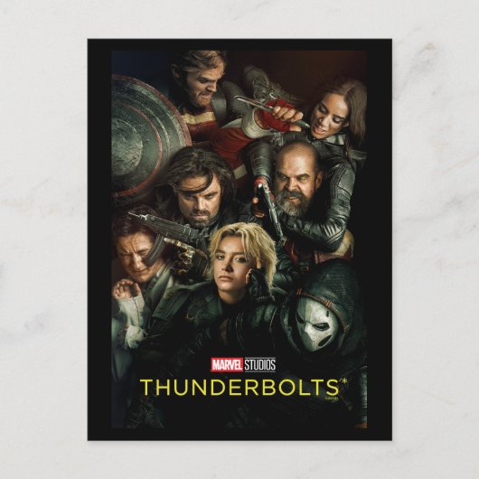 Thunderbolts* | Theatrale gevechtsgroep Briefkaart (Voorkant)
