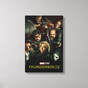Thunderbolts* Theatrale gevechtsgroep Canvas Afdruk