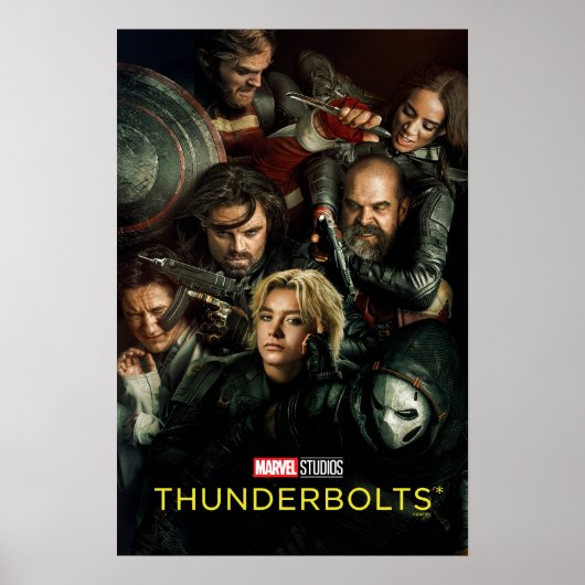 Thunderbolts* | Theatrale gevechtsgroep Poster (Voorkant)