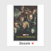 Thunderbolts* | Theatrale gevechtsgroep Sticker (Vel)