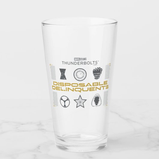 Thunderbolts* | Wegwerp criminelen Glas (Voorkant)