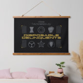 Thunderbolts* | Wegwerp criminelen Hangend Wandkleed (Slaapkamer)