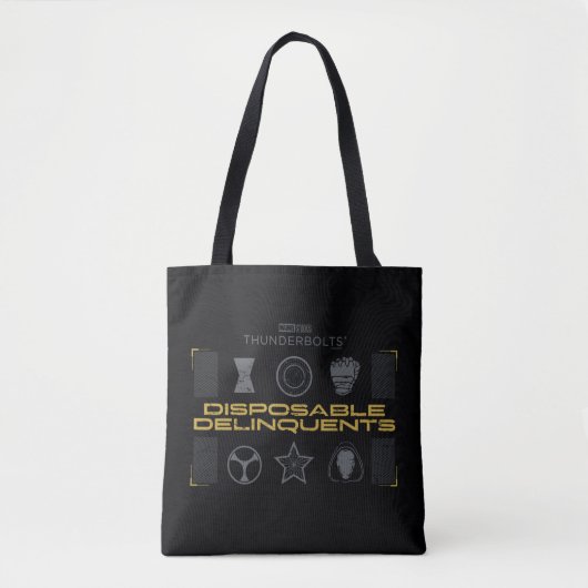 Thunderbolts* | Wegwerp criminelen Tote Bag (Voorkant)