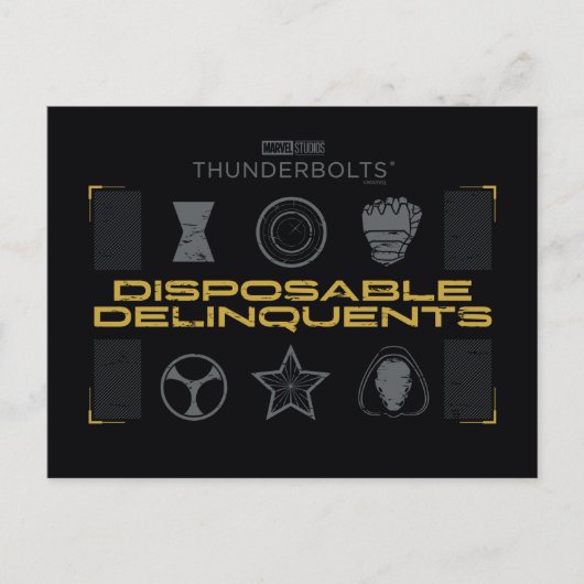 Thunderbolts* | Wegwerpbastaards Briefkaart (Voorkant)