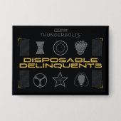Thunderbolts* | Wegwerpbastaards Button (Voorkant)