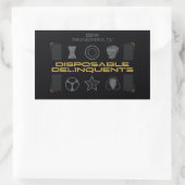 Thunderbolts* | Wegwerpbastaards Rechthoekige Sticker (Tas)
