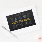 Thunderbolts* | Wegwerpbastaards Rechthoekige Sticker (Envelop)