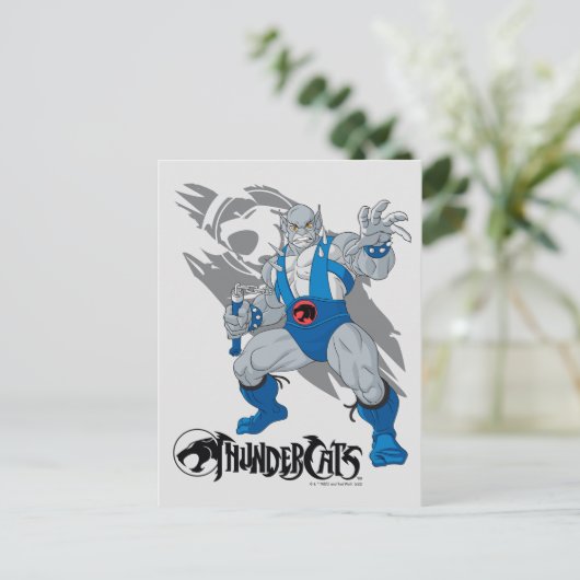 ThunderCats | Afbeelding Panthro-teken Briefkaart (Staand voorkant)