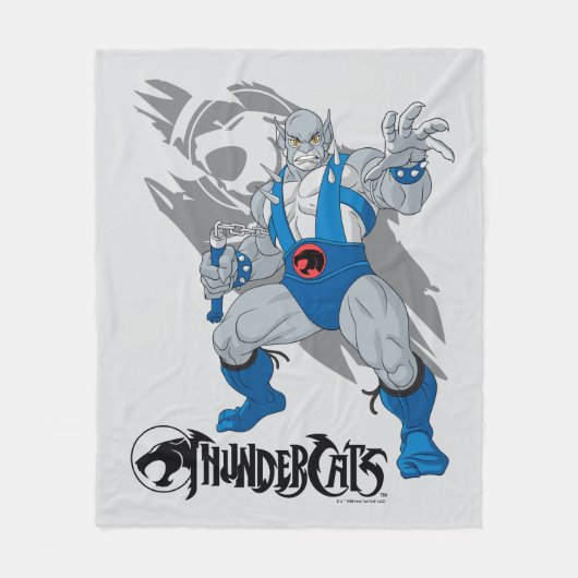 ThunderCats | Afbeelding Panthro-teken Fleece Deken (Voorkant)