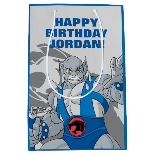 ThunderCats | Afbeelding Panthro-teken Medium Cadeauzakje (Voorkant)