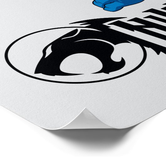 ThunderCats | Afbeelding Panthro-teken Poster (Hoek)