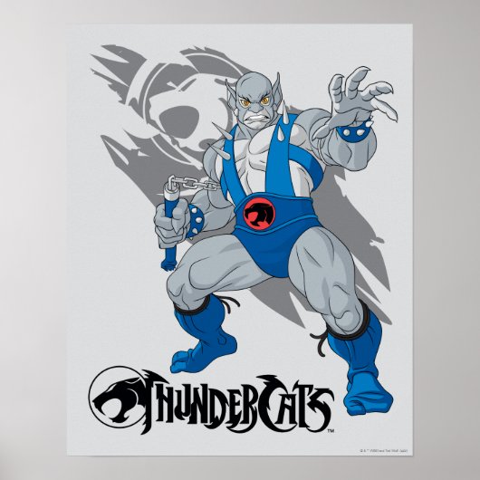 ThunderCats | Afbeelding Panthro-teken Poster (Voorkant)